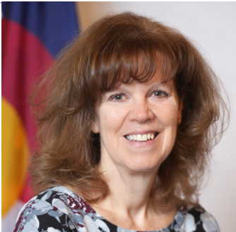 A picture of the Executive director