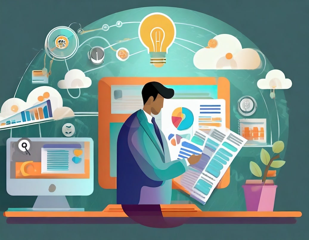 Illustration of achieving accessibility at enterprise scale including large content models