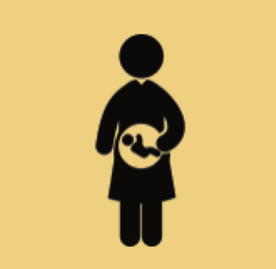illustration of pregnant woman