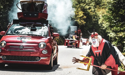 Tour de France road scene